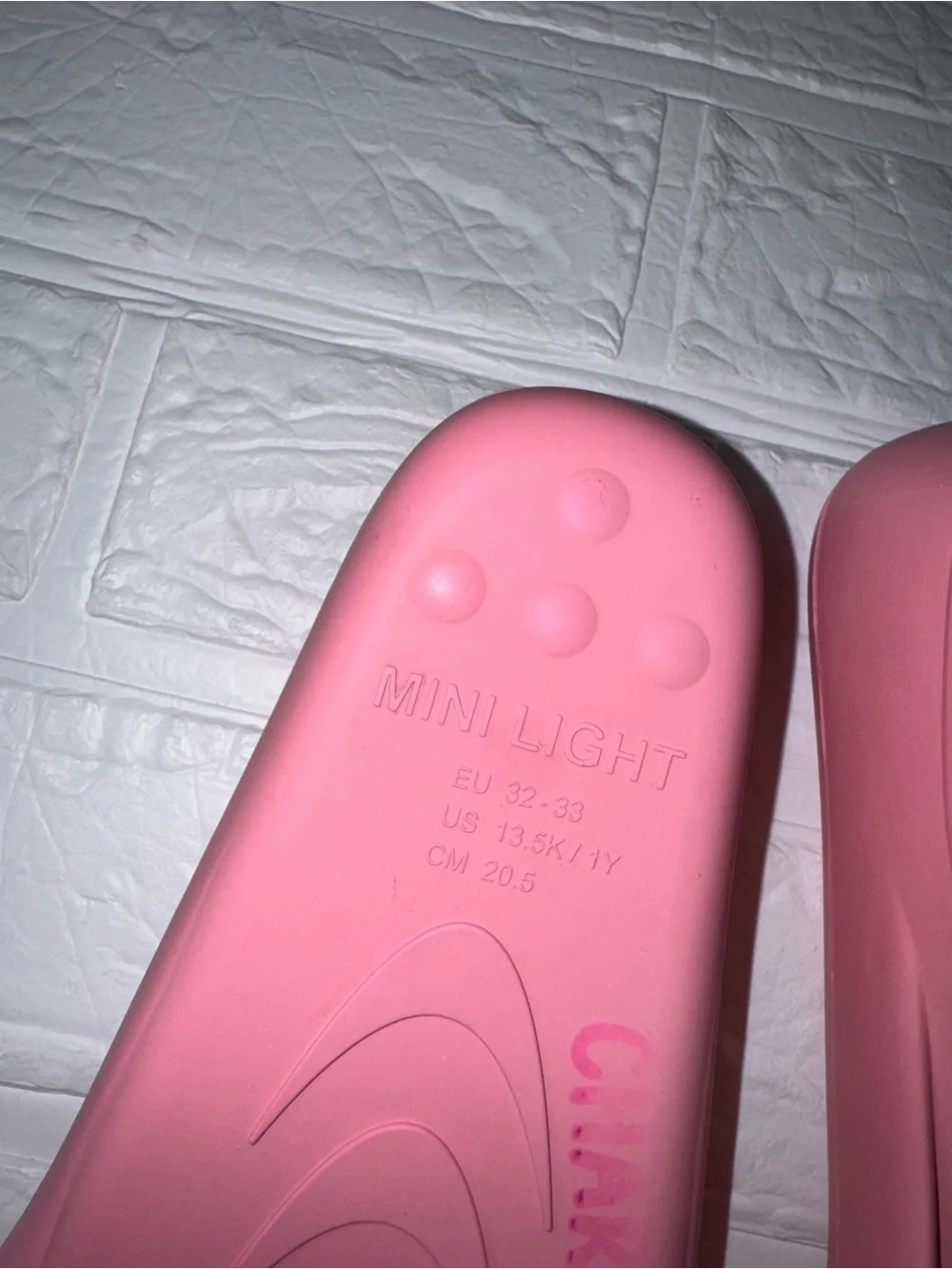 Cressi Mini Light Kids Pink - Easy-Slip Swim Fins Swim Fins Flippers 13.5K/1Y